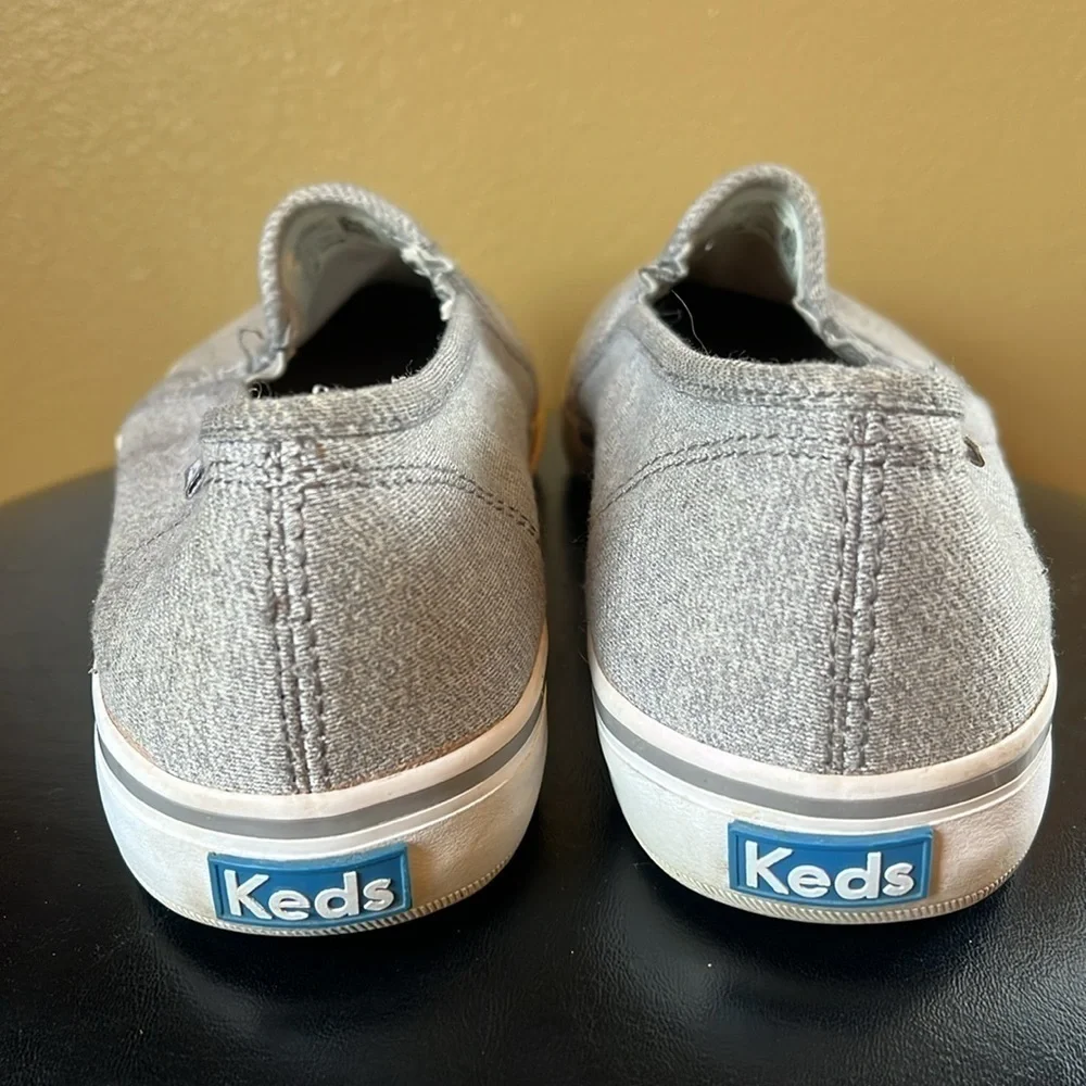 Keds Double Decker Slip-On Sneaker - Women's 8.5 Gray